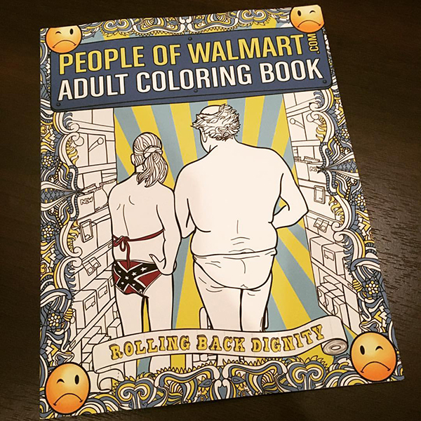 The People of Walmart Coloring Book