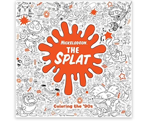 The Splat: Coloring the '90s Adult Coloring Book