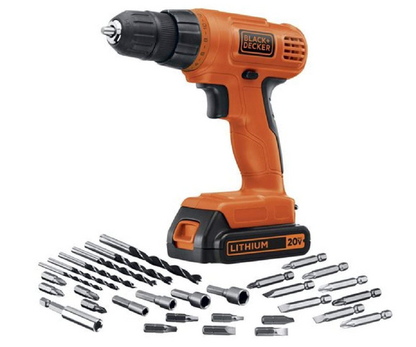 Black and Decker Cordless Drill and Screwdriver