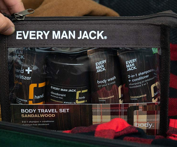 Manly Travel Hygiene Kit