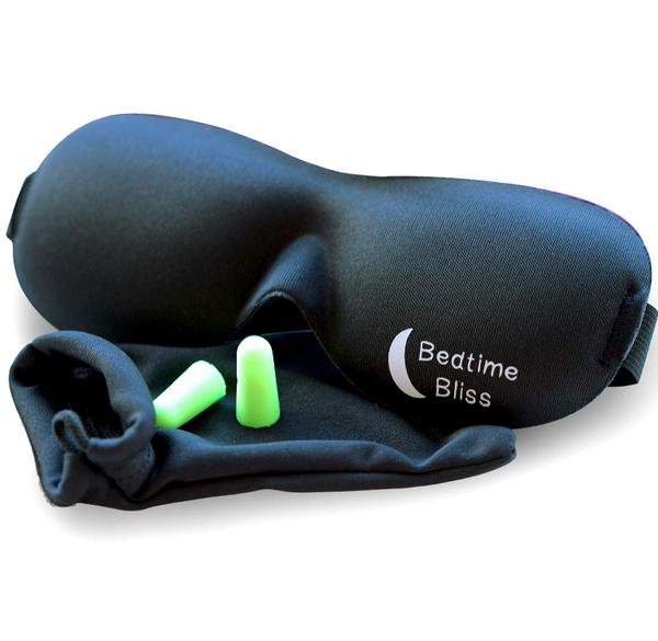Contoured Sleep Mask & Earplugs