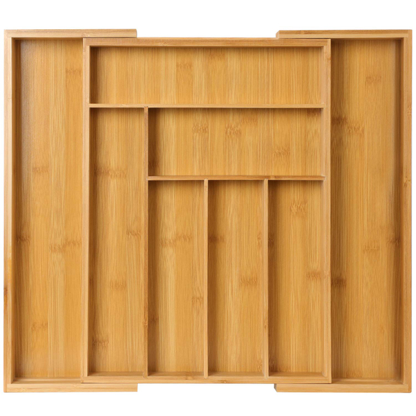 Bamboo Expandable Drawer Organizer