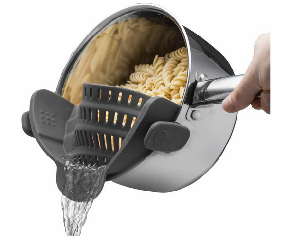 Clip On Pasta Strainer