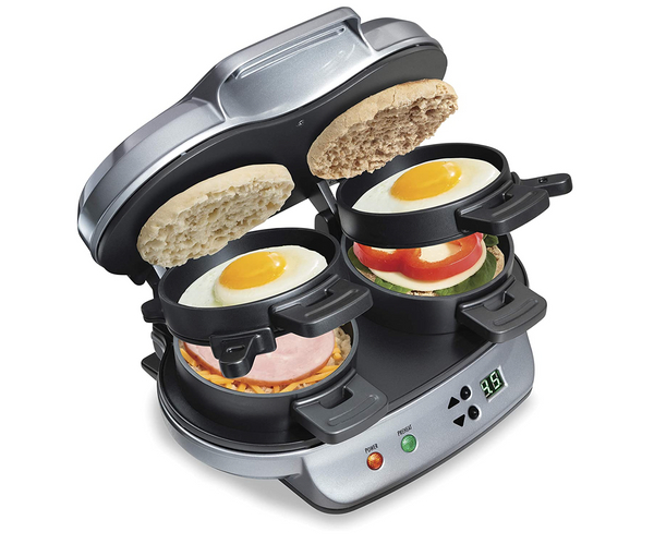 Dual Breakfast Sandwich Maker