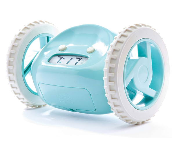 Clockie Alarm Clock on Wheels