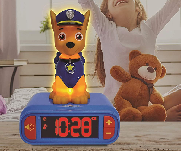 Paw Patrol Alarm Clock Night Light