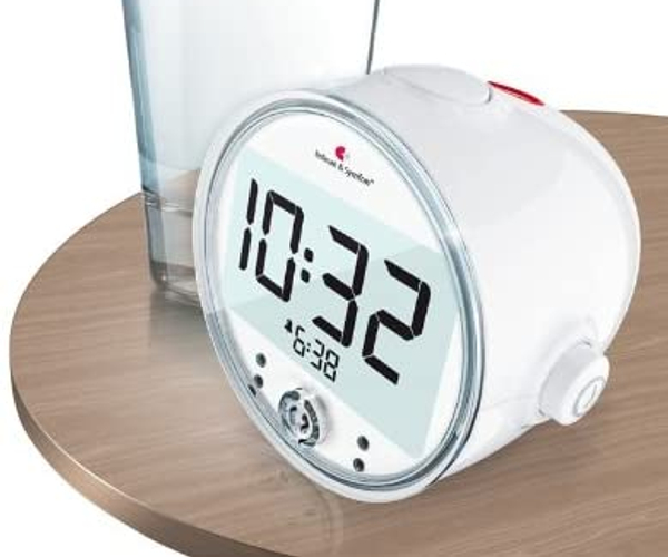 Flashing Extra Loud Alarm Clock and Bed Shaker