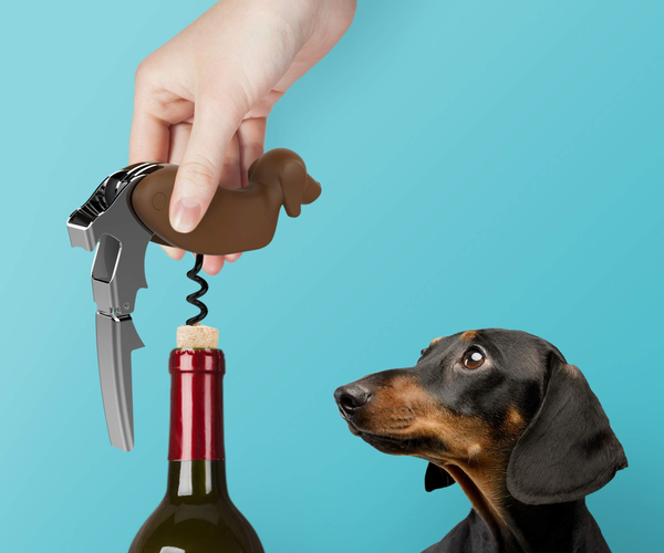 WINER DOG Dachshund Dog Shaped Corkscrew