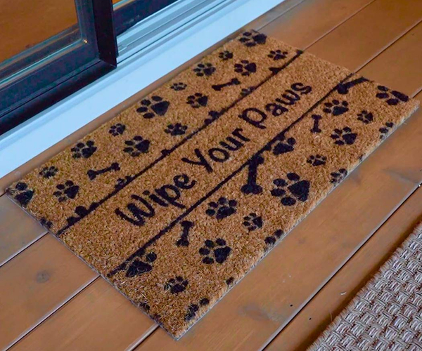 Wipe Your Paws Door Mat