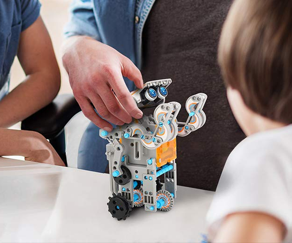12-in-1 Solar Robot Building Toy