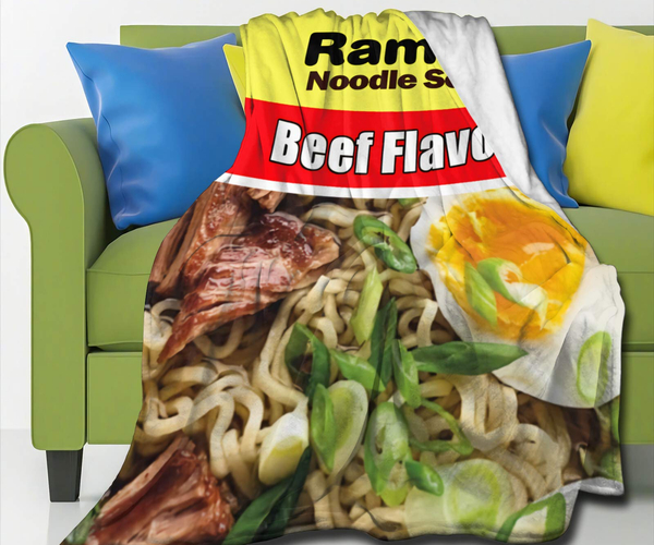 Ramen Noodle Soup Blanket