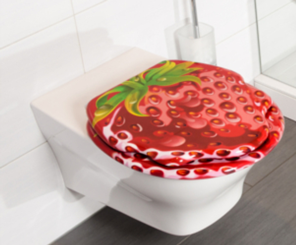 Strawberry Toilet Seat