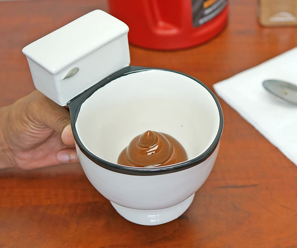 Toilet Surprise Coffee Mug