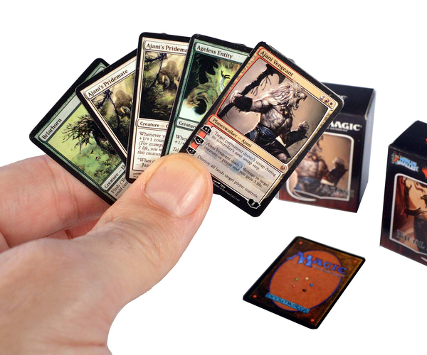World's Smallest Magic the Gathering Deck