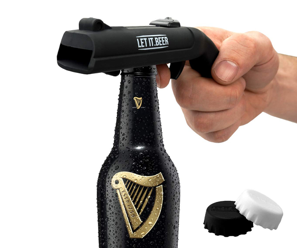 Beer Cap Gun Set With Targets