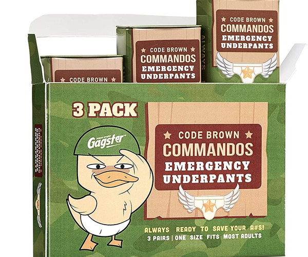 Code Brown Emergency Underpants