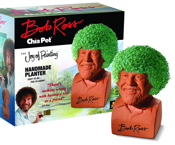 Bob Ross Chia Pet