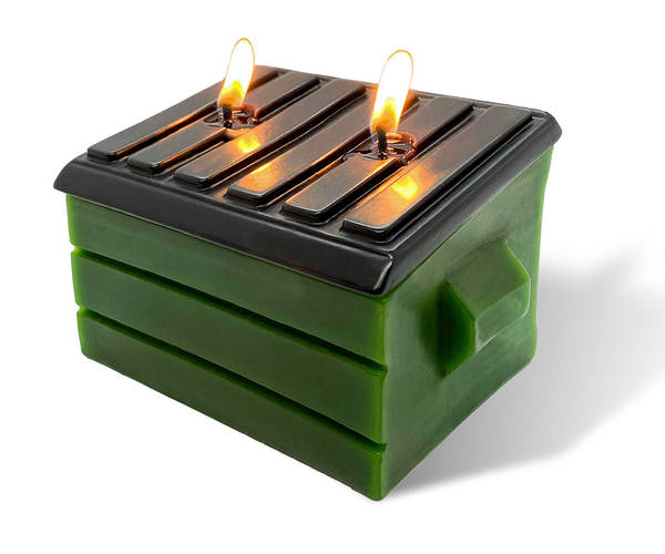 Dumpster Fire Candle