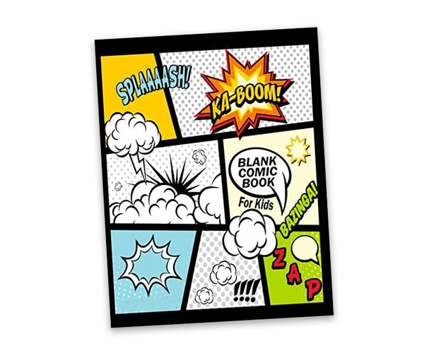 Blank Draw In Your Own Comics Book