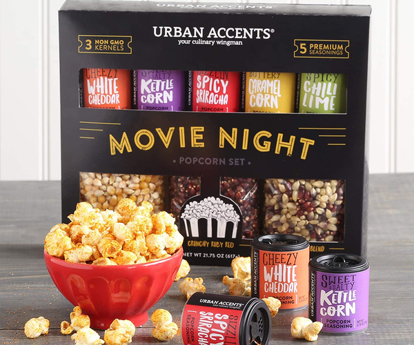 Movie Night Popcorn Gift Set