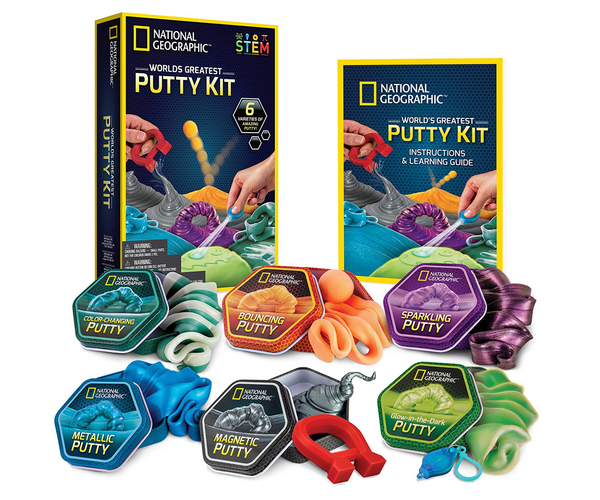 National Geographic's World's Greatest Putty Kit