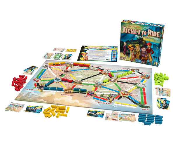 Ticket to Ride: First Journey Board Game