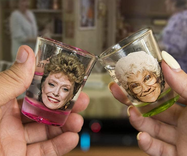 Golden Girls Shot Glass Set