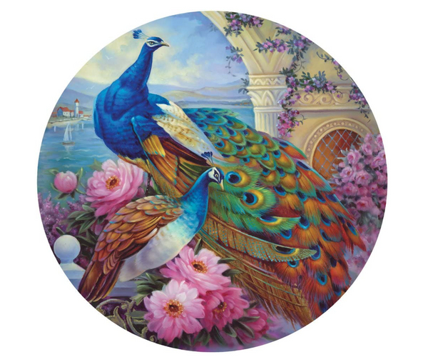 Circular Peacock Puzzle