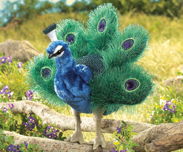 Peacock Hand Puppet