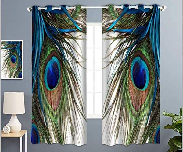 Peacock Window Tapestries