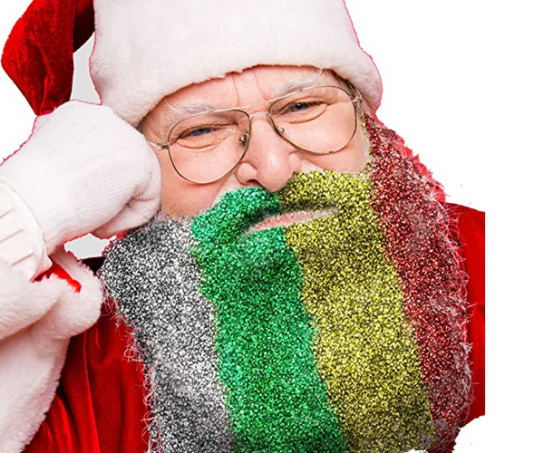 Santa's Glitter Beard Kit