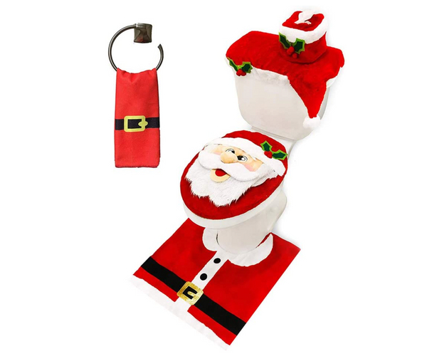 Santa Claus Toilet Costume