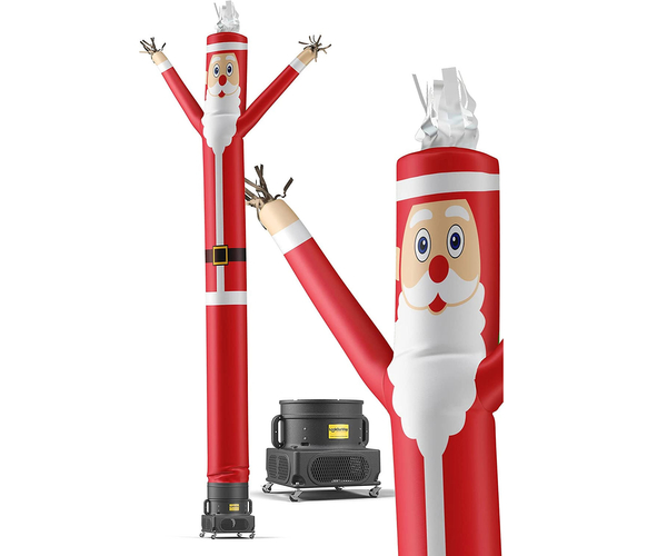 Wacky Inflatable Tube Guy Santa