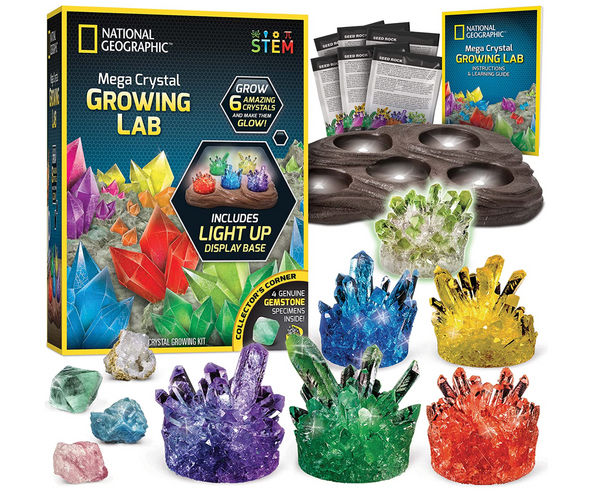 Mega Light-Up Crystal Growing Kit