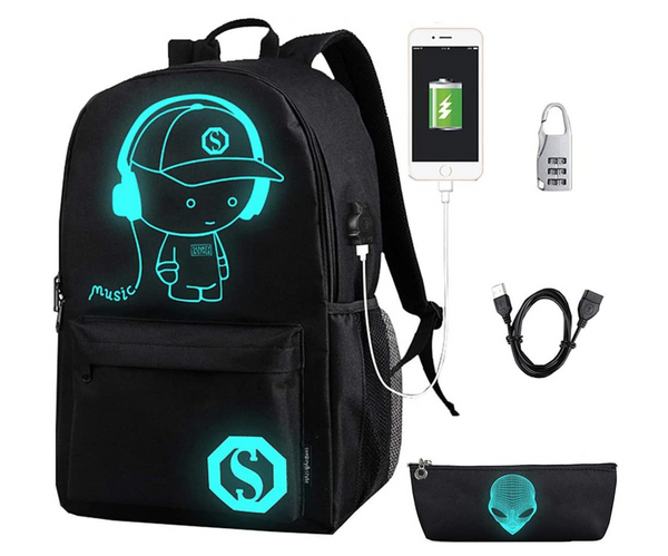 Rechargeable Light Up Backpack