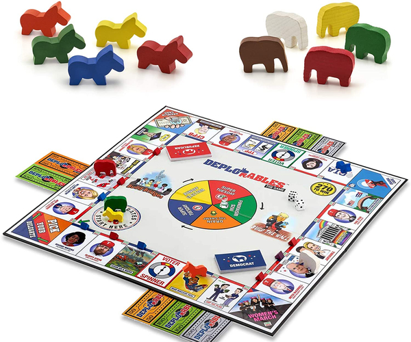 Deplorables Red V Blue Election Board Game