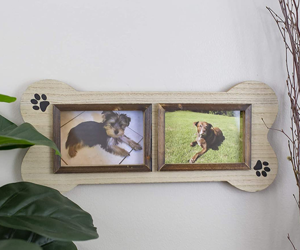 Dog Bone Picture Frame