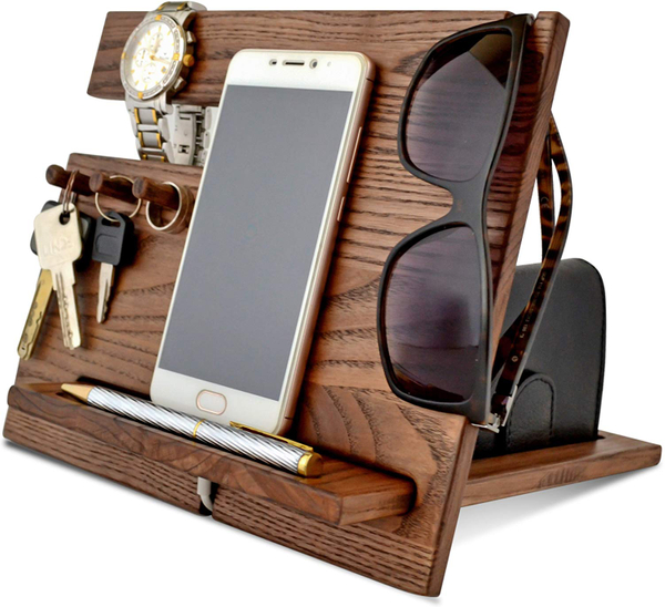 Wood Phone Docking Station