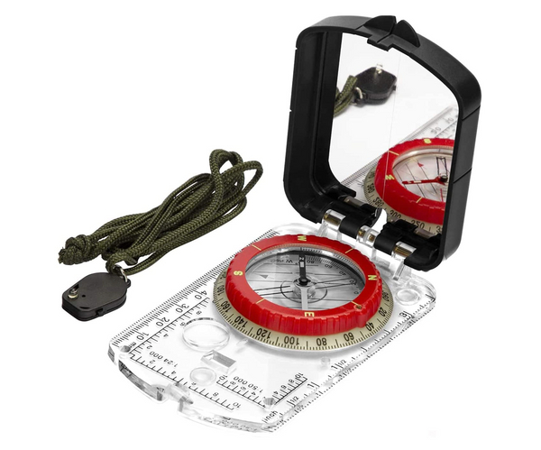 Glowing Orienteering Compass