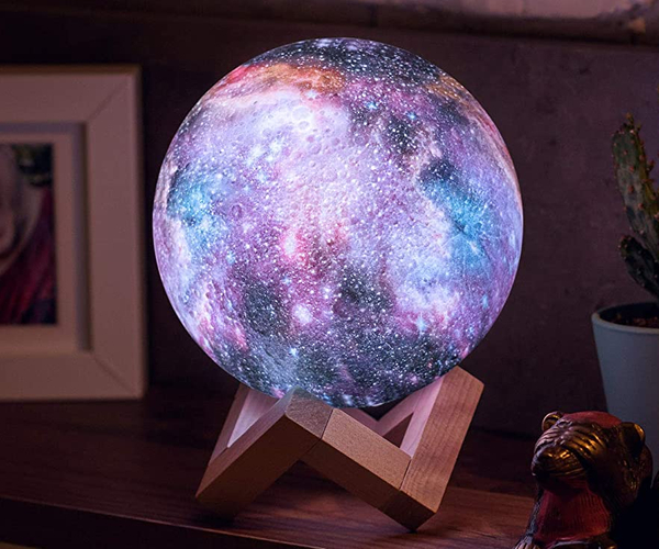 Galaxy Moon Lamp