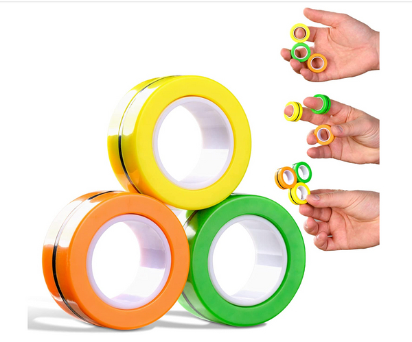 Magnetic Ring Fidget Set