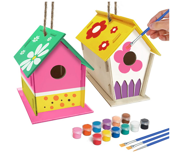 Build and Paint A Bird House Kit