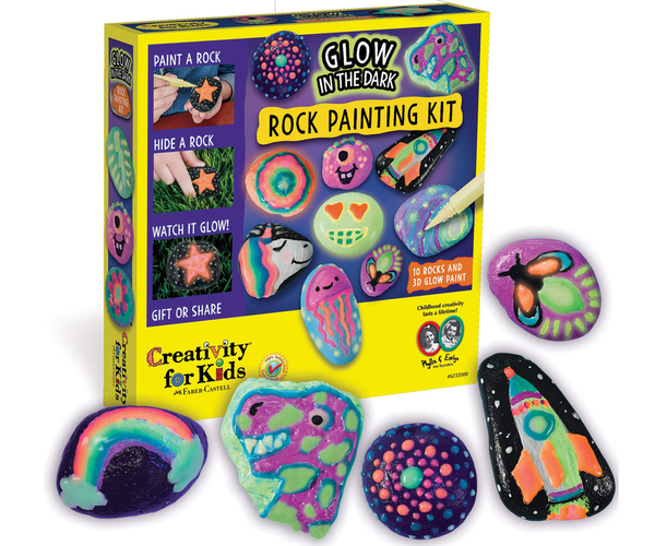Glow In The Dark Rock Painting Kit