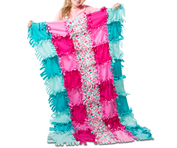No-Sew Tie Make A Blanket Kit