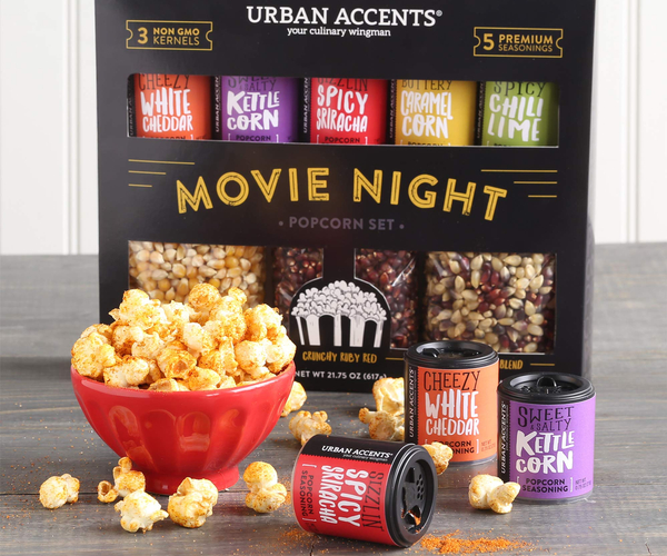 Movie Night Popcorn Tasting Set