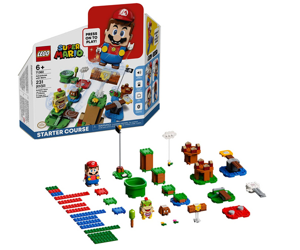 Build Your Own Mario Level Lego Starter Pack