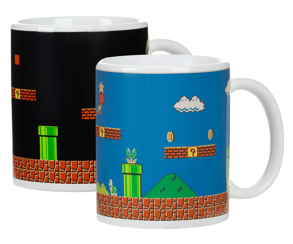 Heat Reactive Super Mario Mug