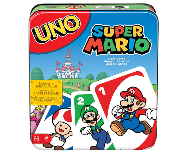 Super Mario Brothers Uno Game