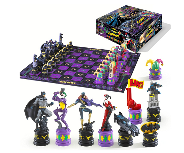 Batman vs The Joker DC Comics Chess Set