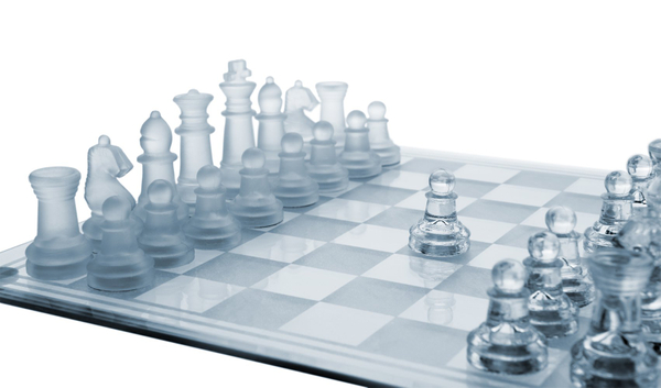 Glass Chess Set